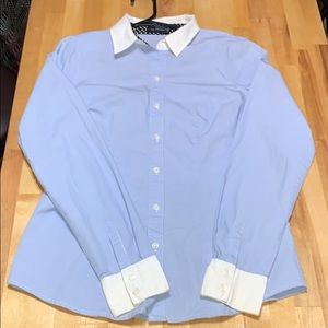 Button down sky blue shirt